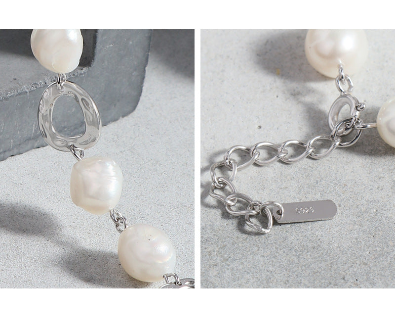 Baroque pearl bracelet-SL116