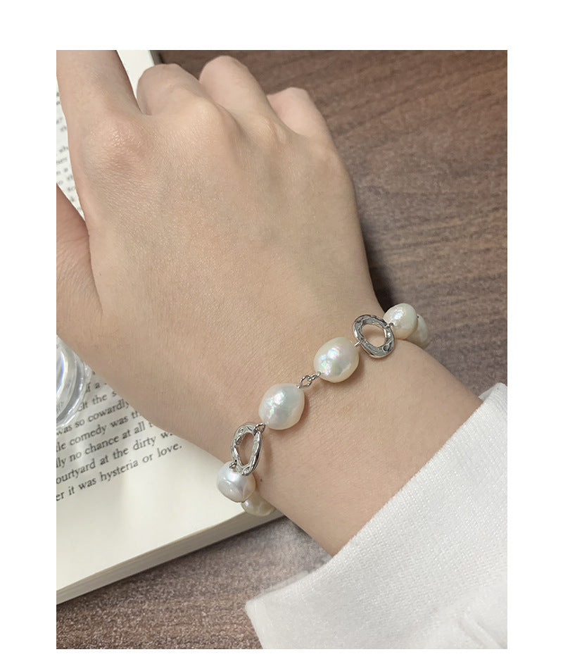 Baroque pearl bracelet-SL116
