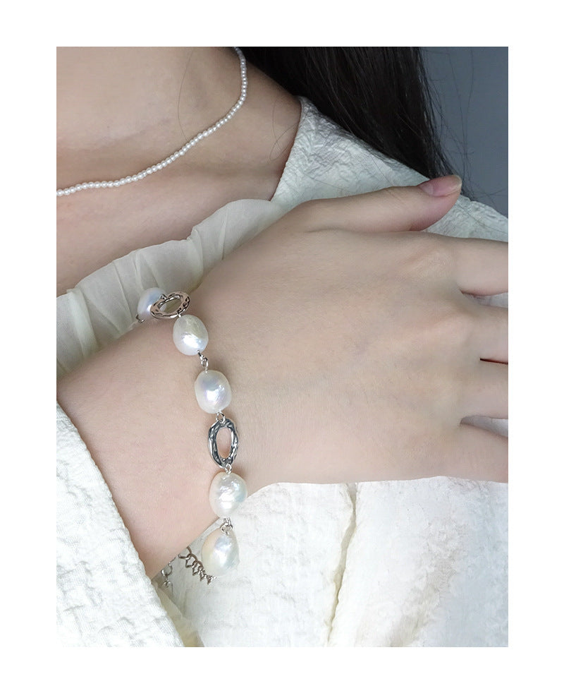 Baroque pearl bracelet-SL116