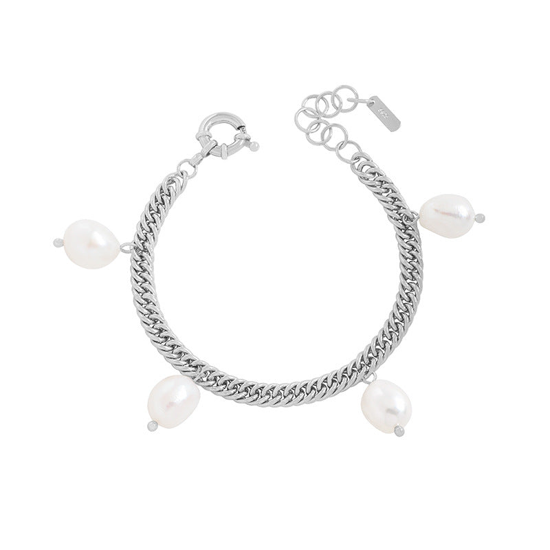 Baroque pearl bracelet-SL154