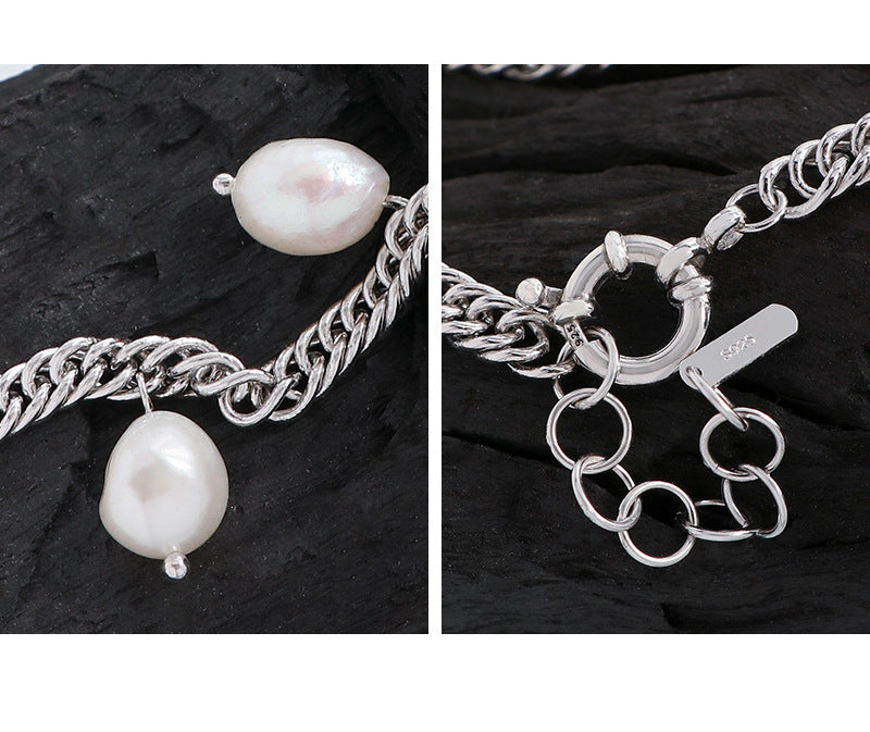 Baroque pearl bracelet-SL154