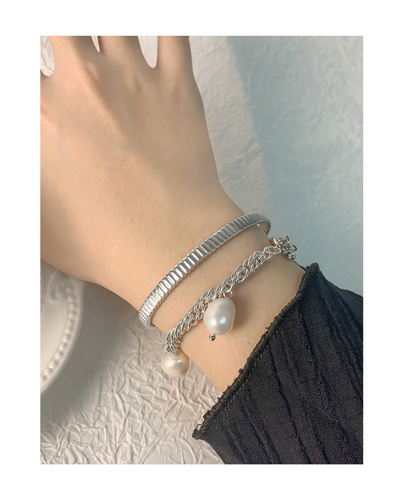 Baroque pearl bracelet-SL154