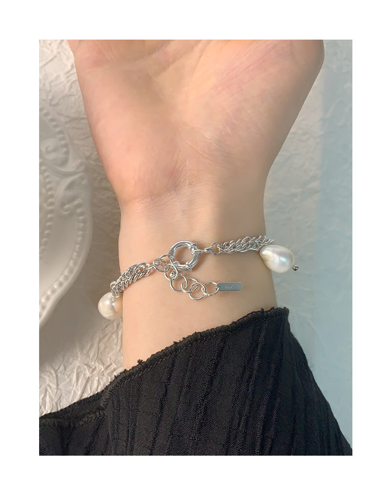 Baroque pearl bracelet-SL154