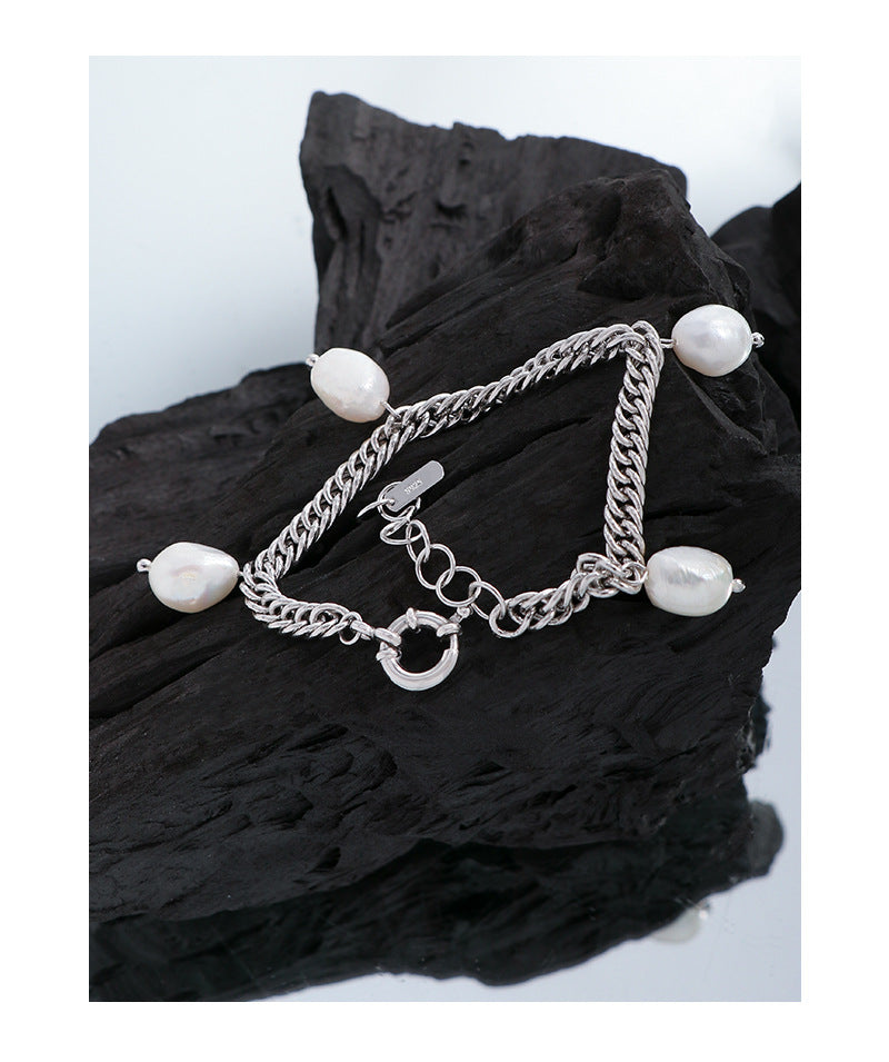 Baroque pearl bracelet-SL154