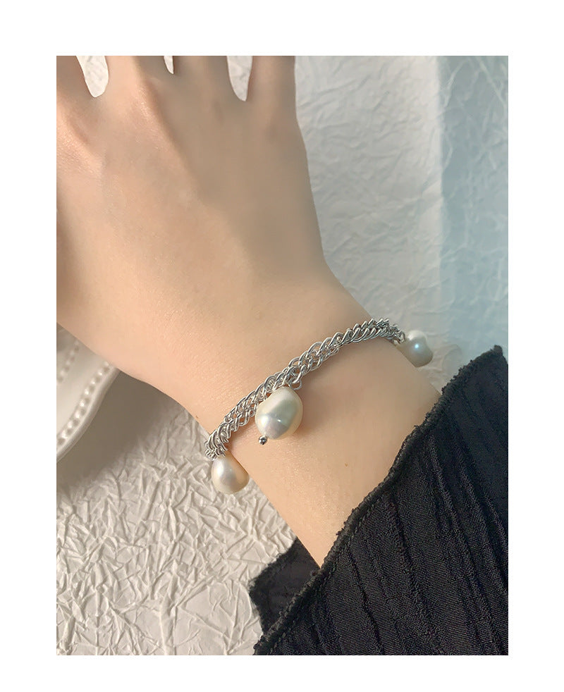 Baroque pearl bracelet-SL154