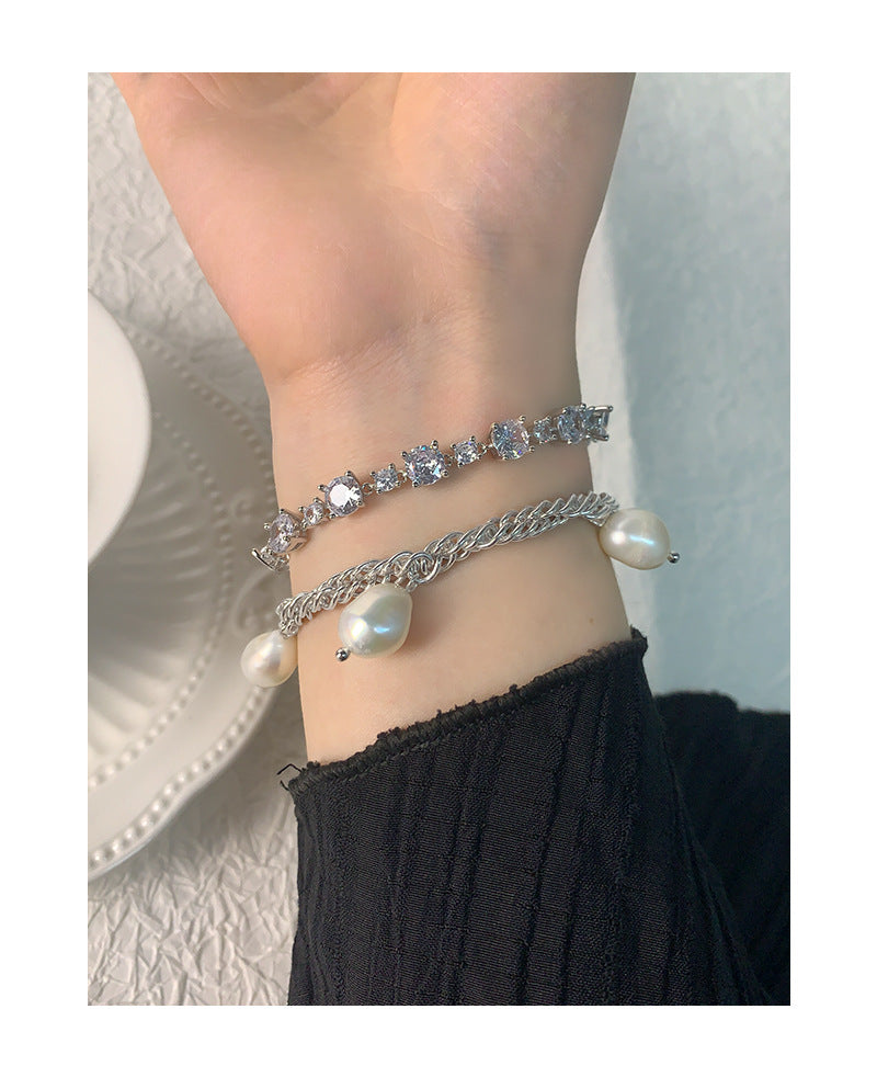 Baroque pearl bracelet-SL154