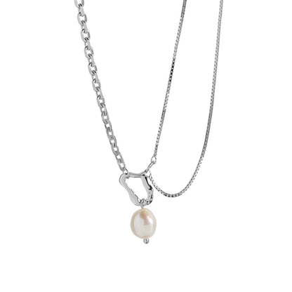 Asymmetrical necklace-XL222