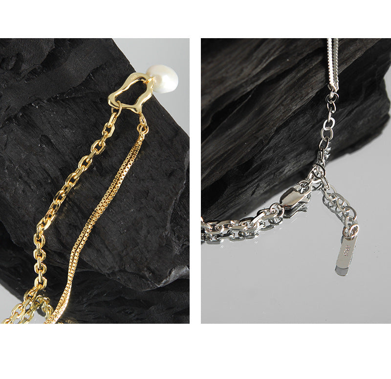 Asymmetrical necklace-XL222