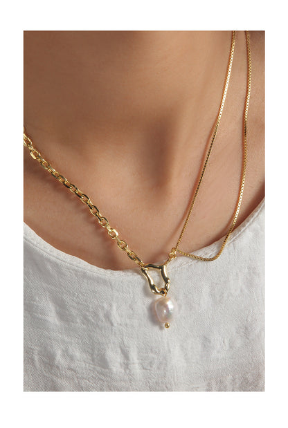 Asymmetrical necklace-XL222