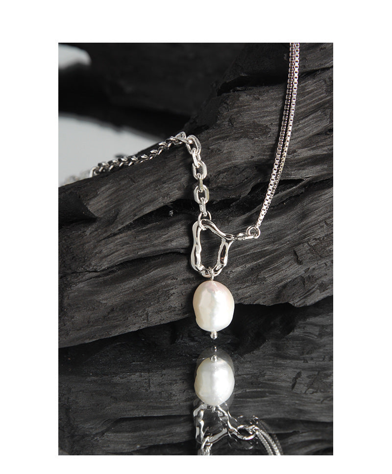 Asymmetrical necklace-XL222