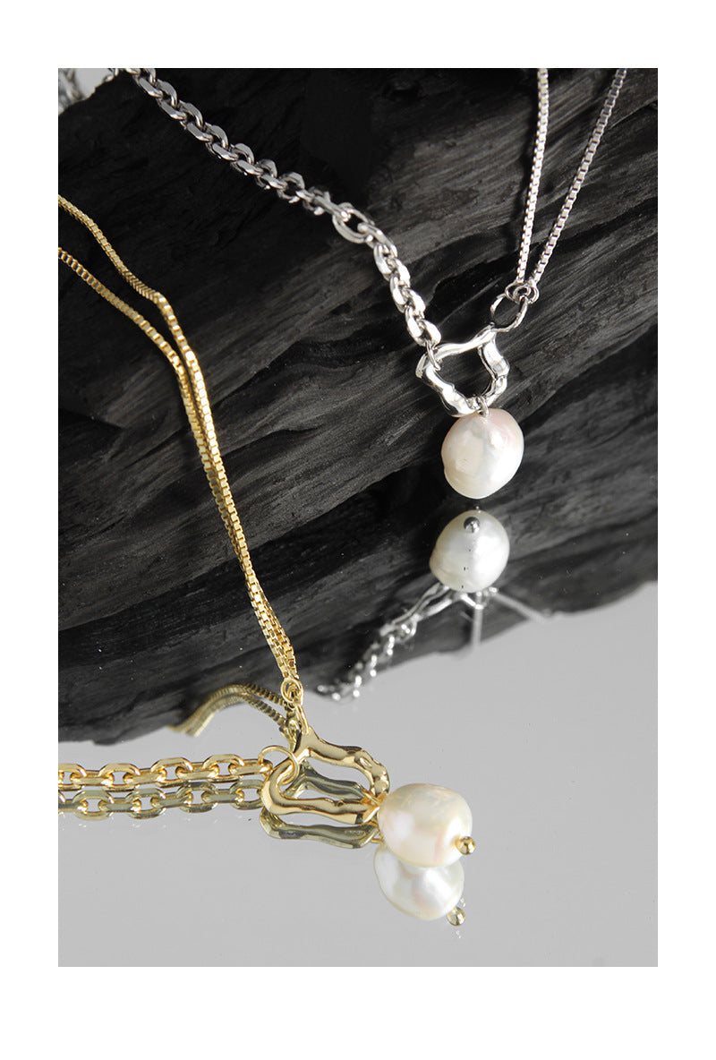 Asymmetrical necklace-XL222