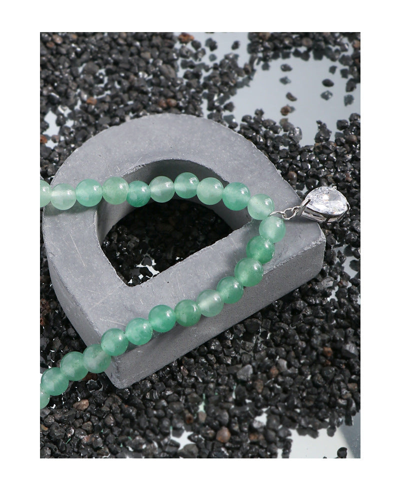 Aventurine quartz nacklace-XL352