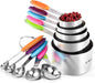 measuring cup and spoon set