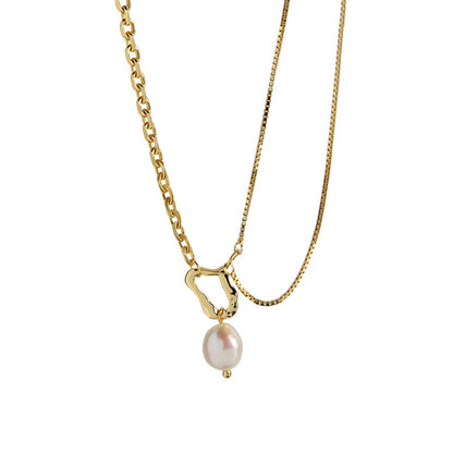 Asymmetrical necklace-XL222